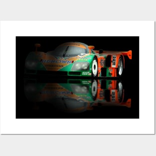 Mazda 787B Rotary Race Car Posters and Art